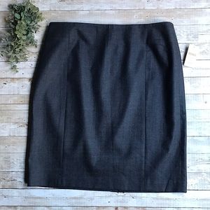 NWT Coldwater Creek Smooth Denim Pencil Skirt Size 16